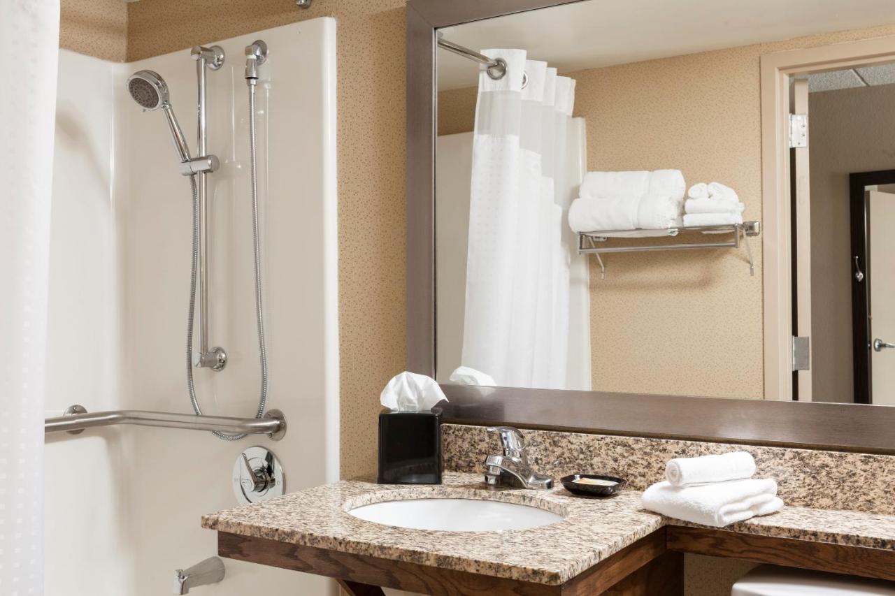 Standard King Room with Mobility Accessible Roll-In Shower at Holiday Inn Hotel & Suites Des Moines - Northwest by IHG