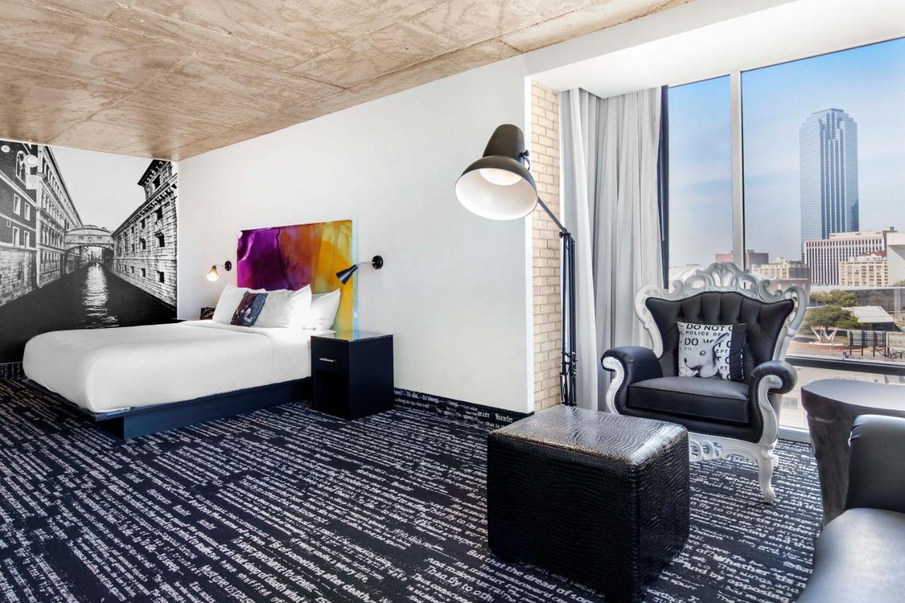 Corner Double Queen Suite at Lorenzo Hotel Dallas, Tapestry Collection by Hilton