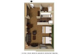 Room #51176812 at Extended Stay America Suites North Raleigh Wake Towne Dr