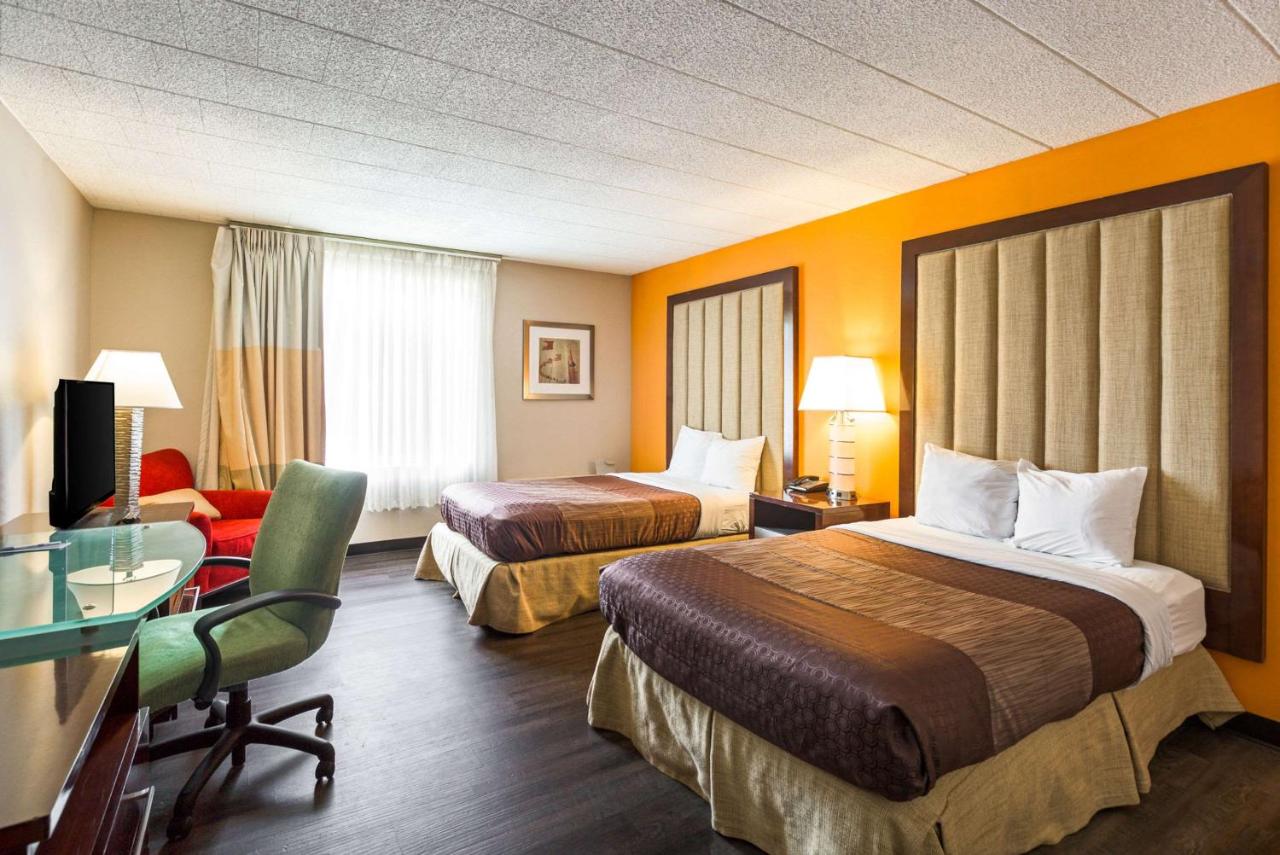 Deluxe Room with Two Double Beds - Non-Smoking at Rodeway Inn & Suites Stroudsburg - Poconos