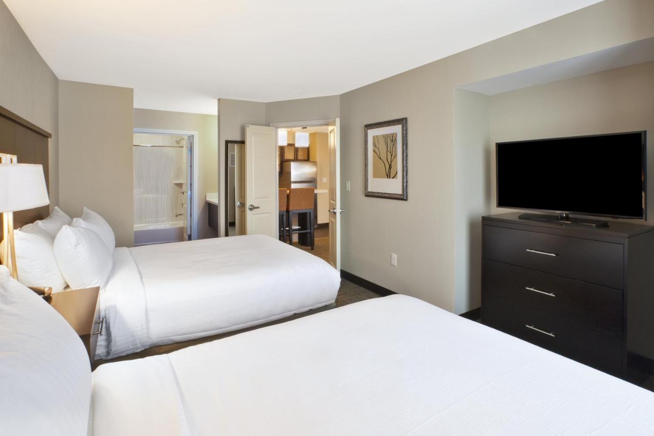 Queen Room with Accessible Roll In Shower - Non-Smoking at Staybridge Suites Benton Harbor - St. Joseph by IHG