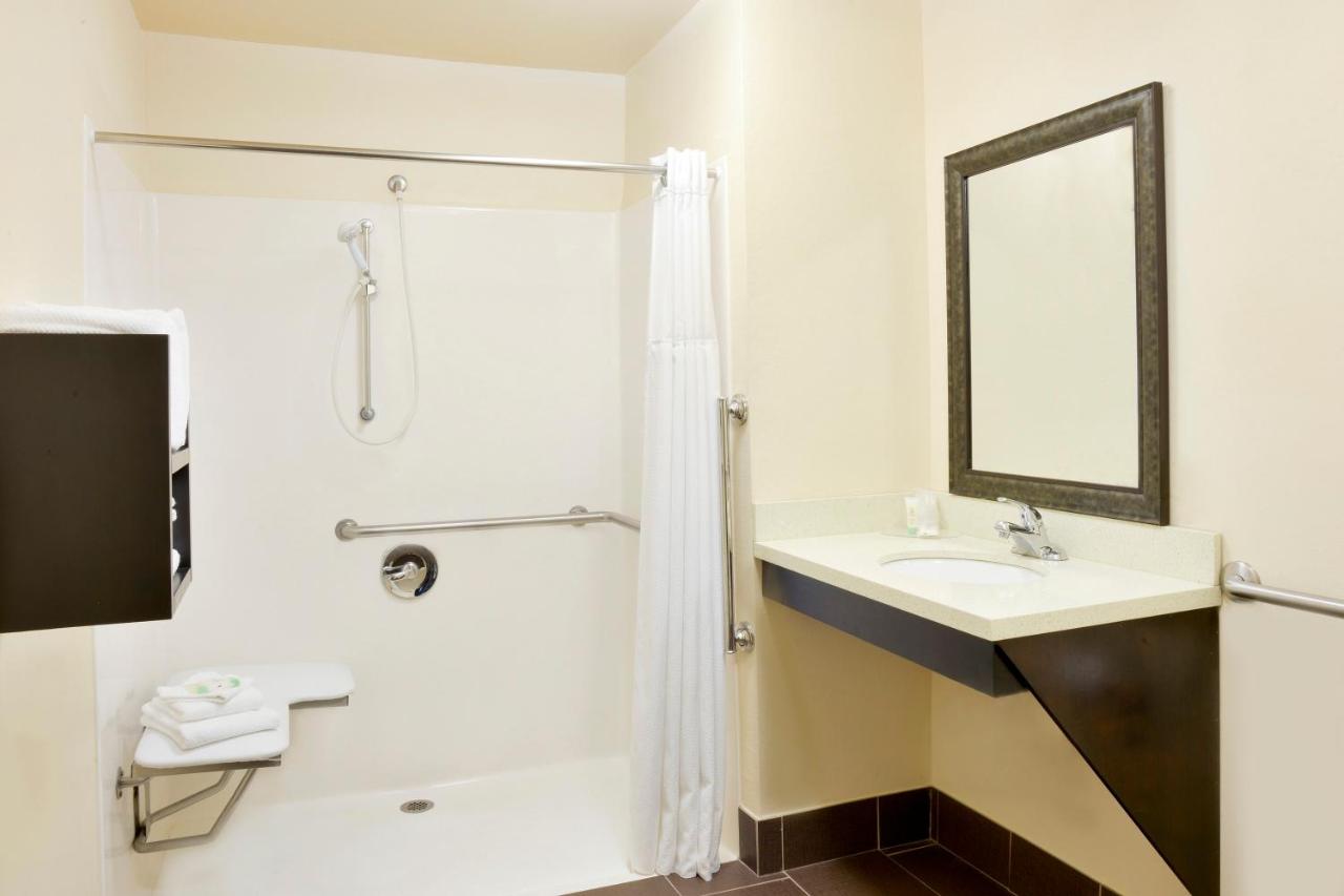 One-Bedroom Queen Suite - Disability Access Hearing Accessible - Roll-In Shower at Staybridge Suites Myrtle Beach - West, an IHG Hotel