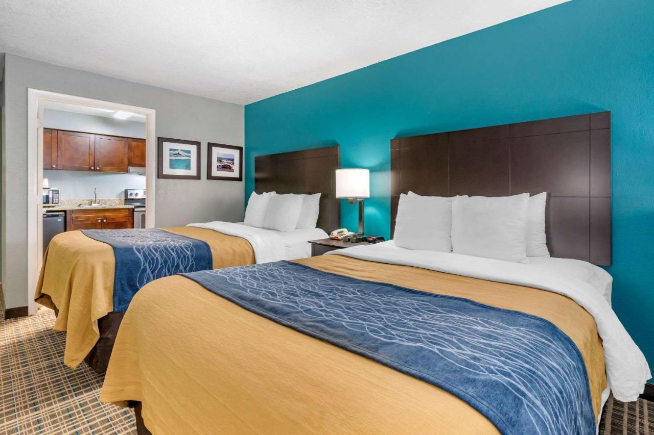Queen Suite with Two Queen Beds and Sofa Bed at Comfort Inn Sun City Center - Ruskin - Tampa South