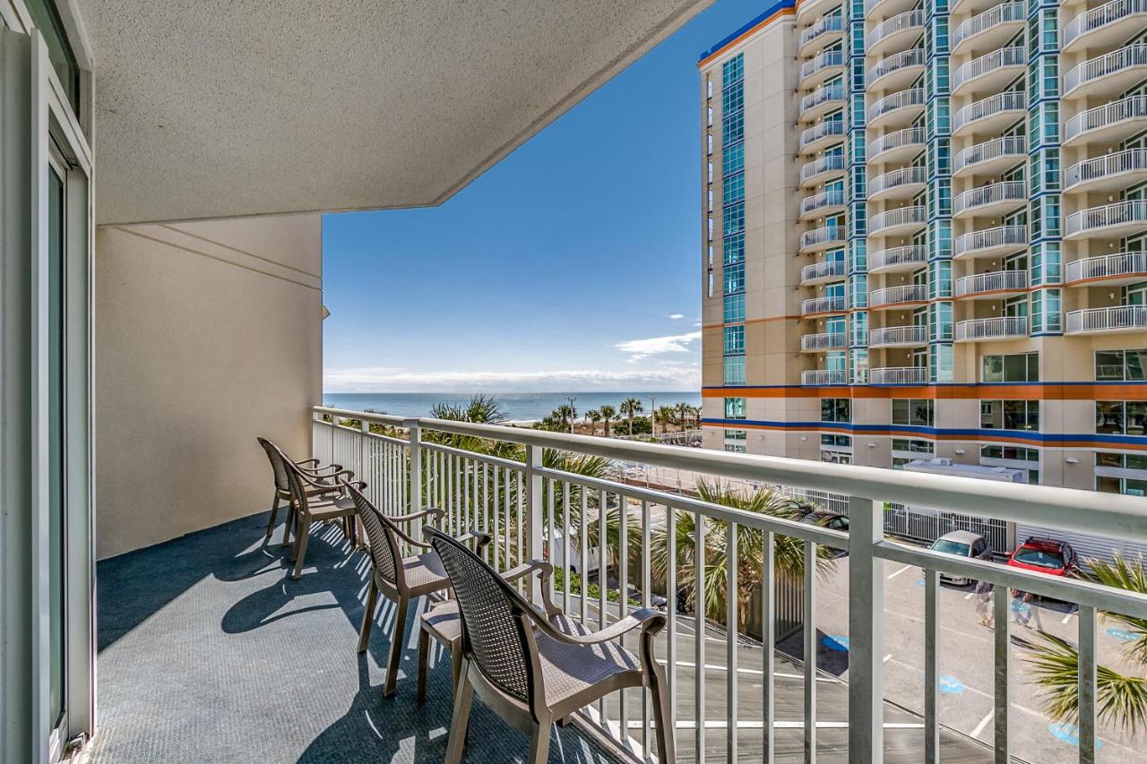 Angle Ocean Front Three-Bedroom Suite with Partial View at Dunes Village Resort