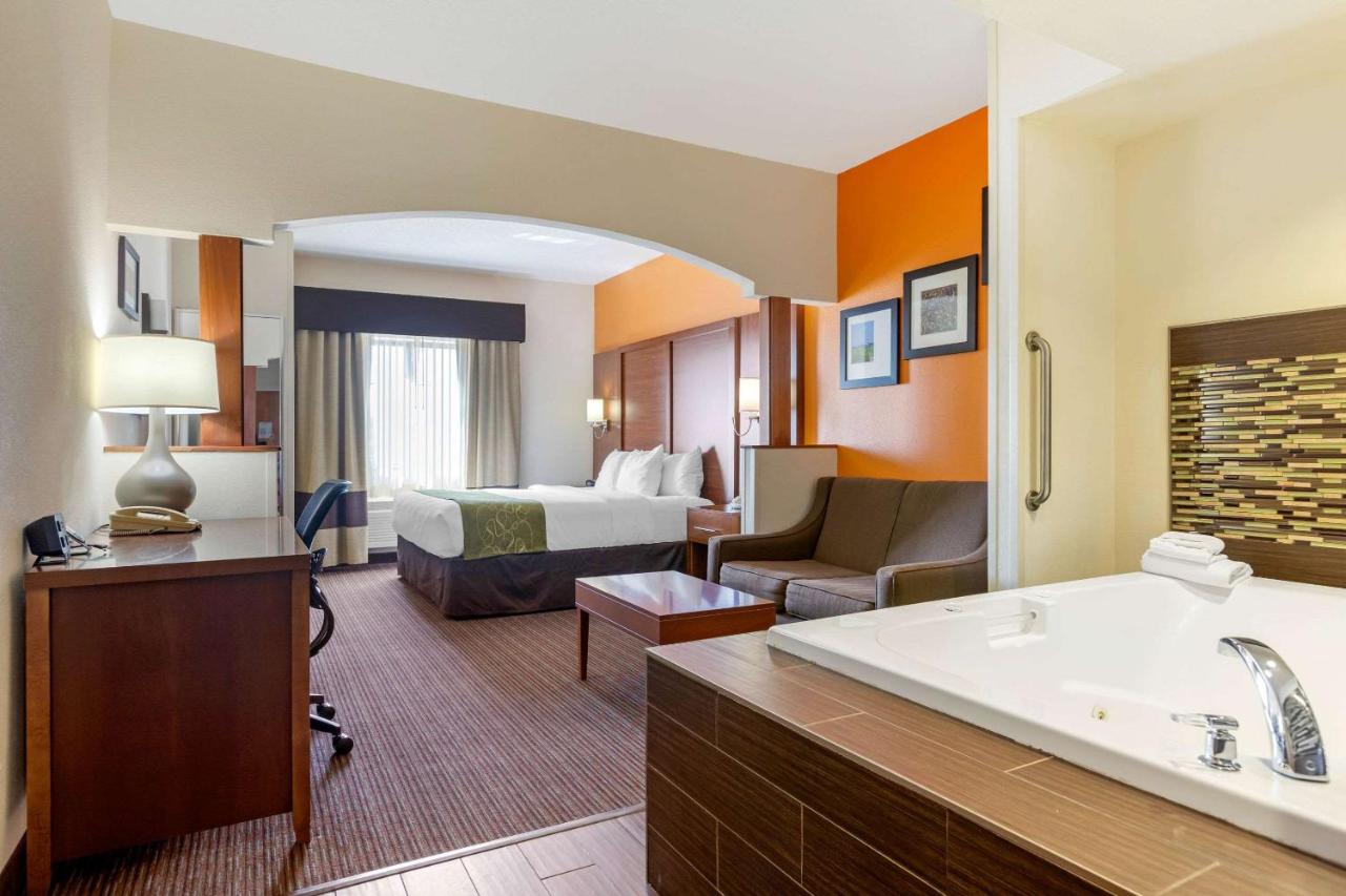 King Suite with Spa Bath - Non-Smoking at Comfort Suites Stevensville - St. Joseph