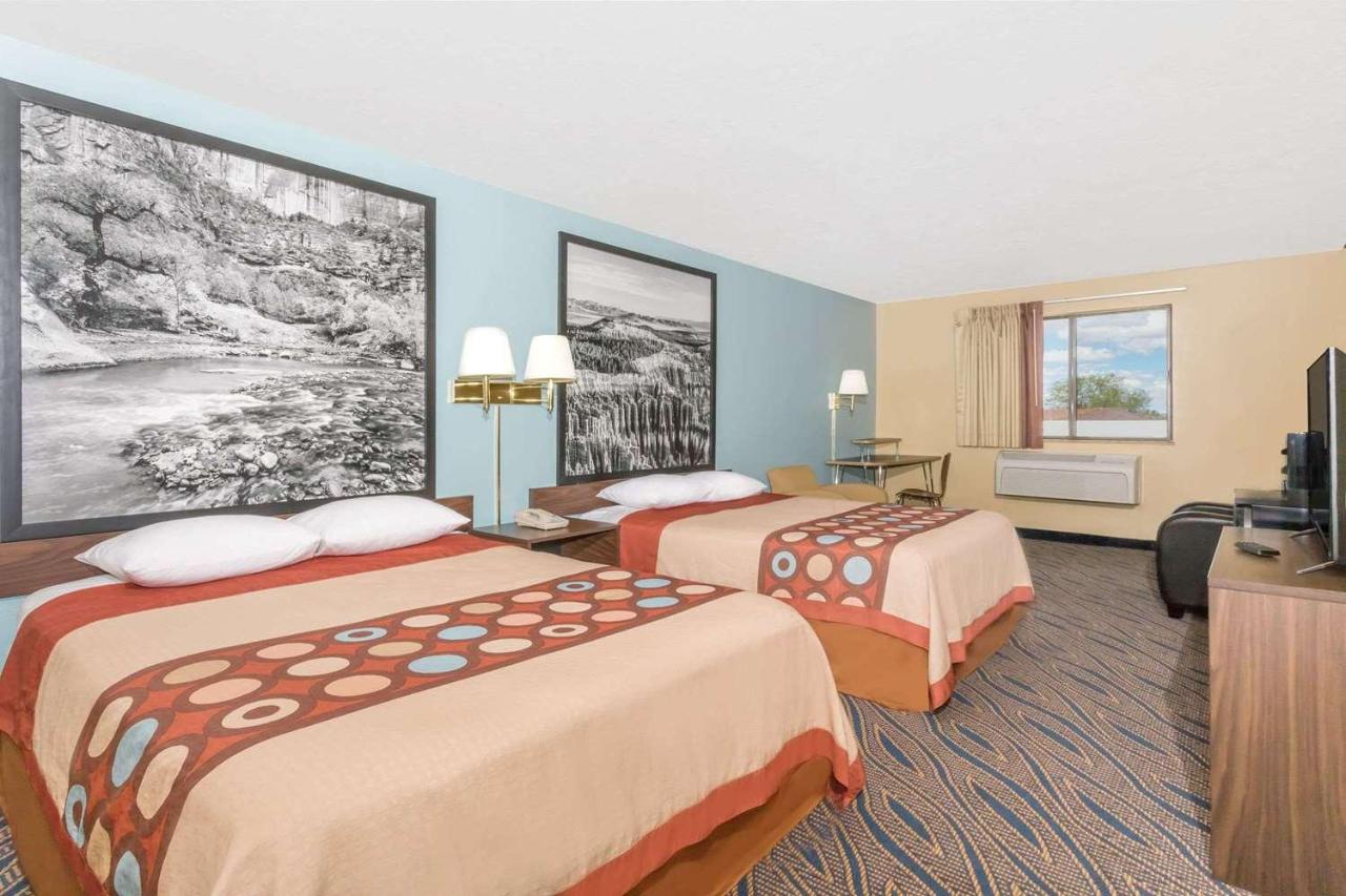 Deluxe Queen Room with Two Queen Beds - Non-Smoking at Super 8 by Wyndham Cedar City