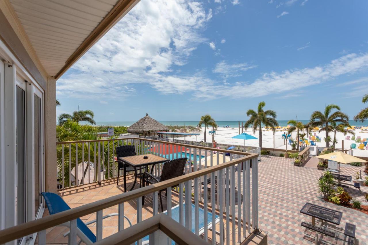 Gulf Front with Balcony Suite: 1 King Bed and 1 Sleeper Sofa at Plaza Beach Hotel Beachfront Resort