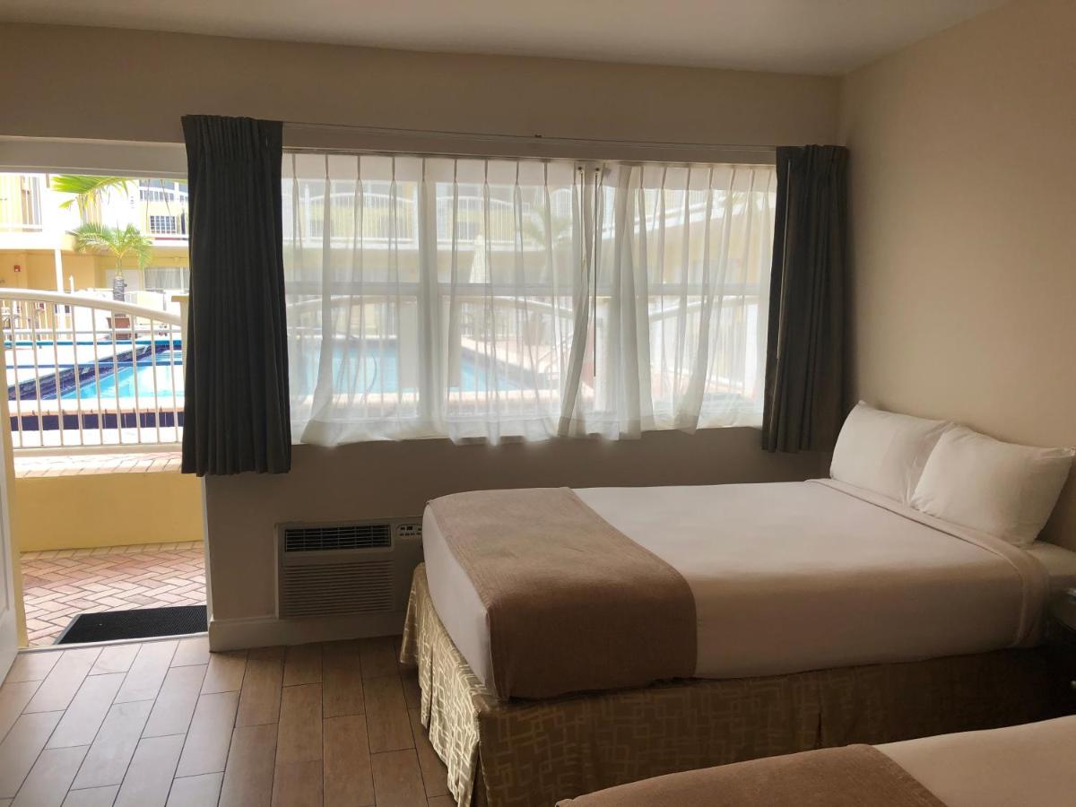 Superior Double Room with Two Double Beds and Kitchen - Free Parking at Beach Place Hotel