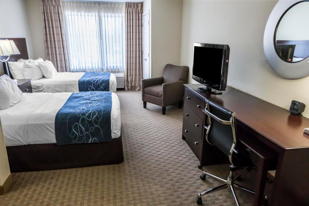 Suite with Two Double Beds - Non-Smoking/Pet Friendly at Comfort Suites University Area Notre Dame - South Bend