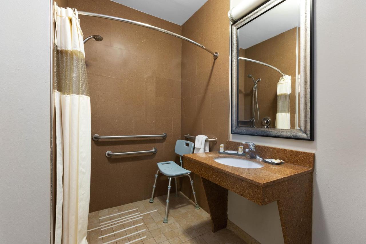 Deluxe King Room with Bath Tub - Mobility/Hearing Accessible - Non-Smoking at La Quinta Inn & Suites by Wyndham Alvin