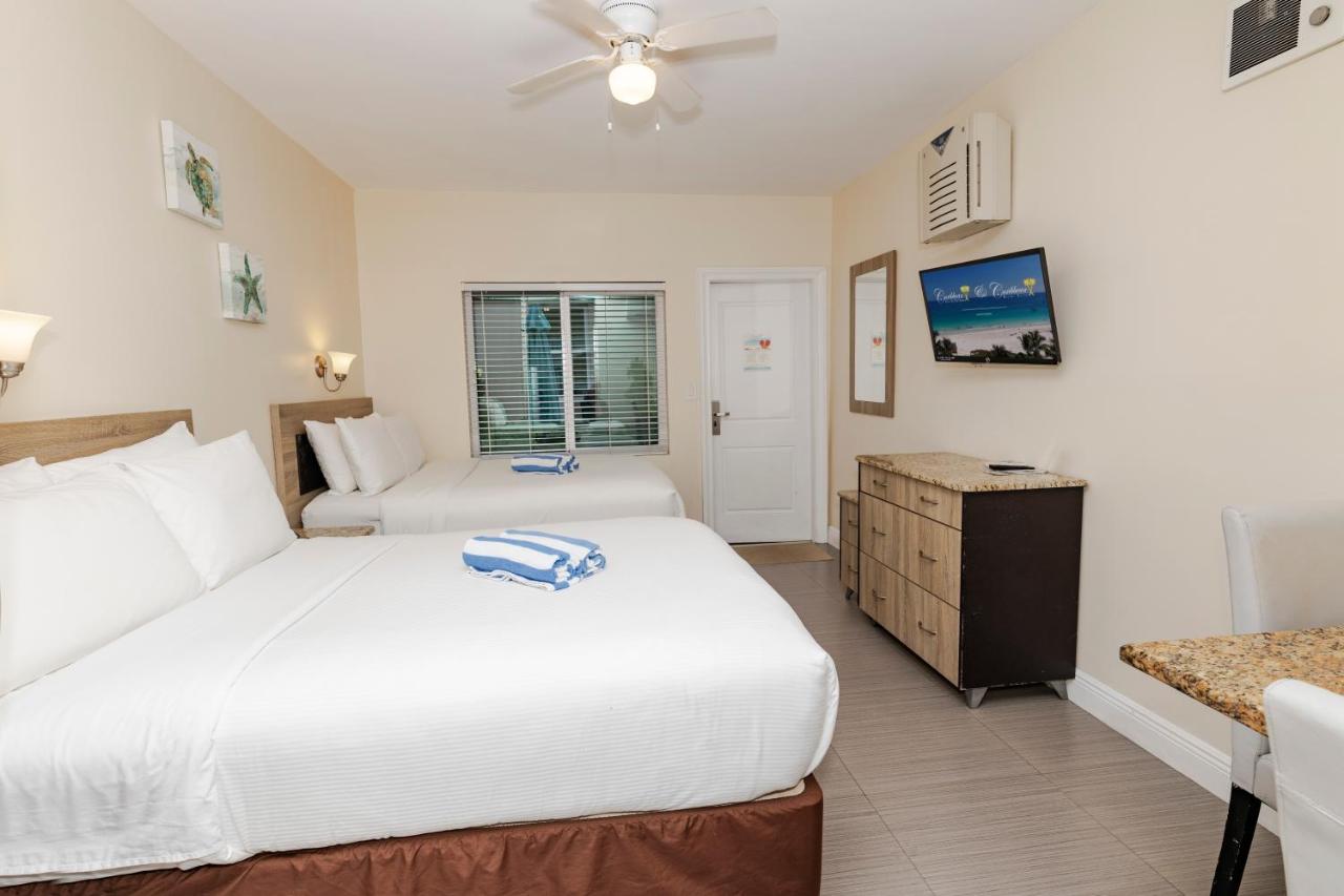 Double Studio with Two Double Beds at Caribbean Resort by the Ocean