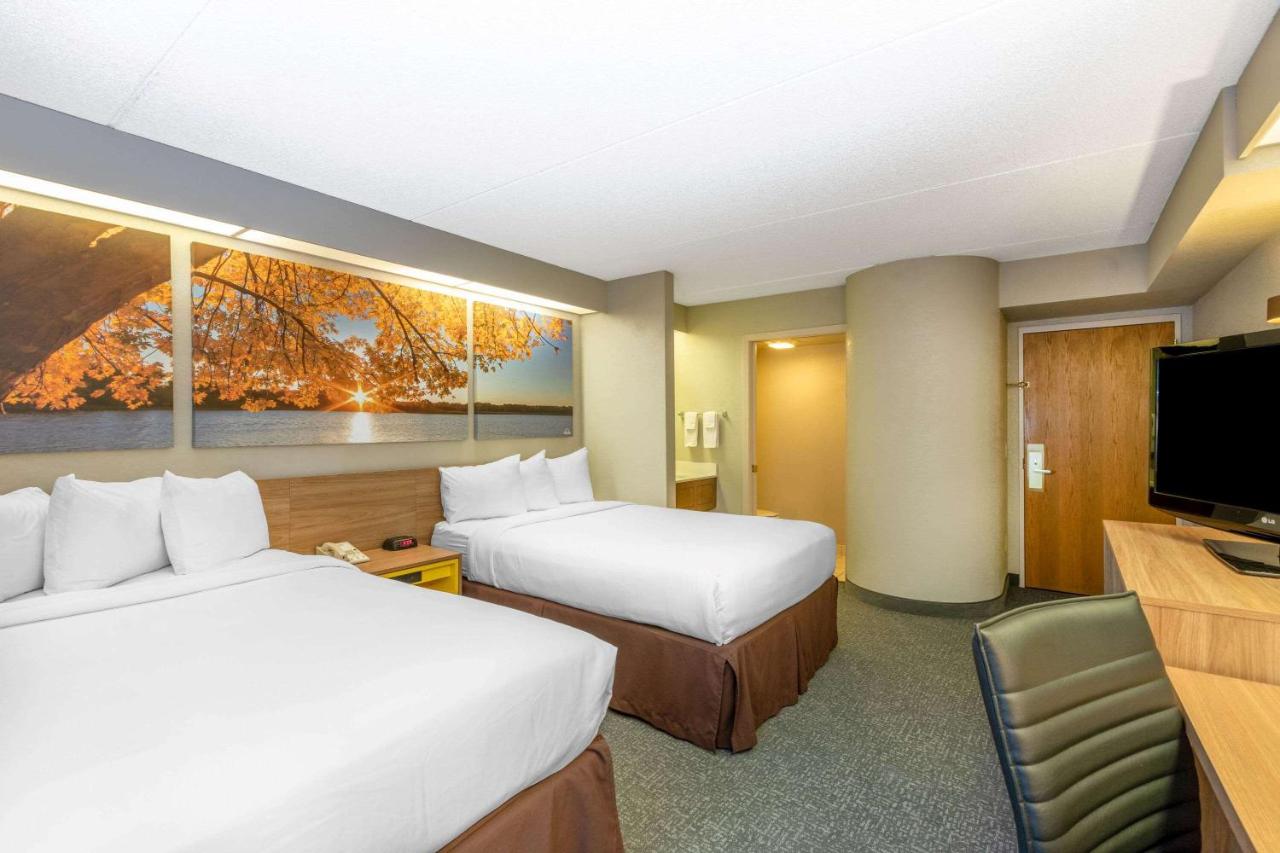 Business Double Room with Two Double Beds - Non-Smoking at Days Inn by Wyndham Eagan Minnesota Near Mall of America