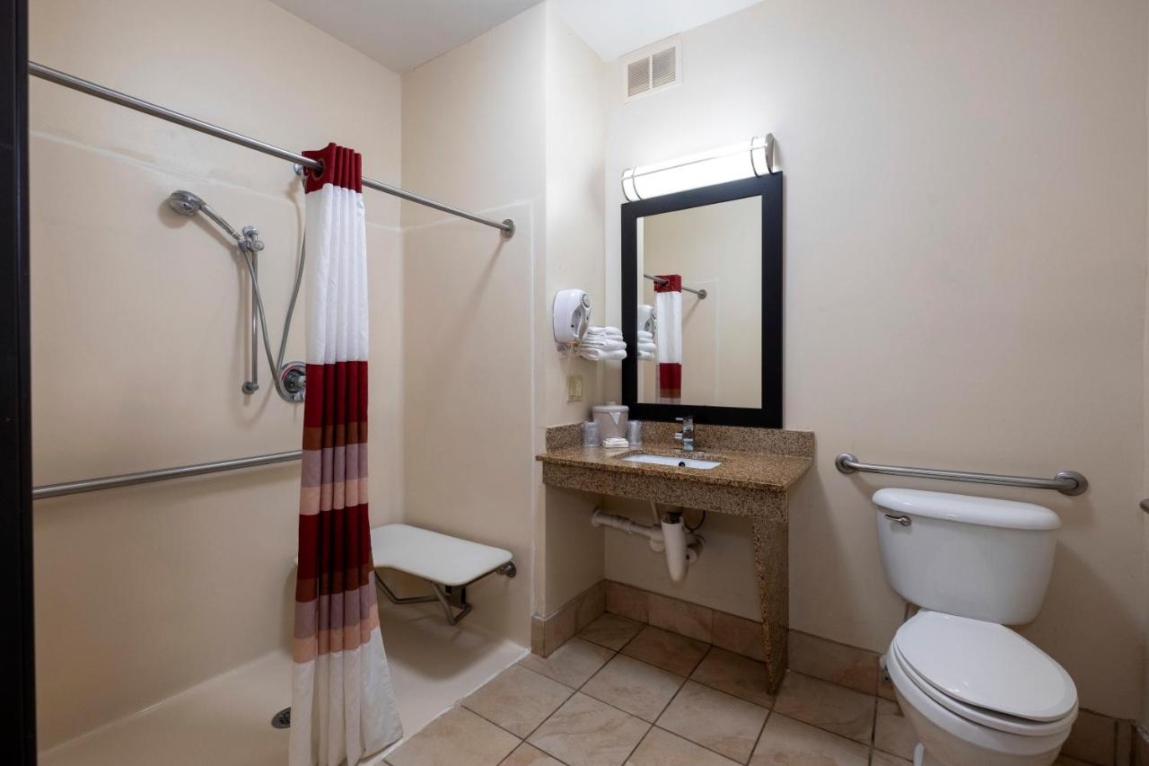 Superior King Room - Disability Access/Roll-In Shower Non-Smoking at Red Roof Inn & Suites Dover Downtown