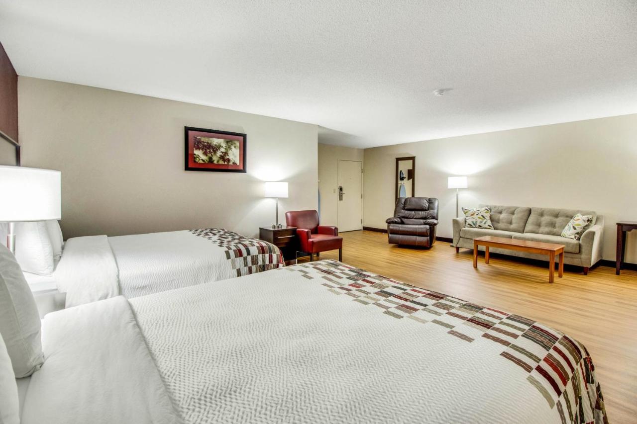 Superior Room with Two Queen Beds Larger Room Non-Smoking at Red Roof Inn Franklin, KY