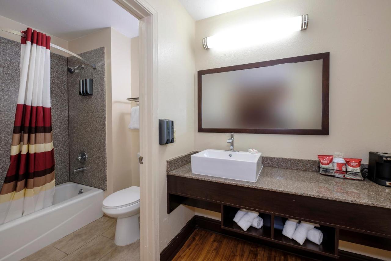 Premium King Room Smoke Free at Red Roof Inn PLUS+ Hammond