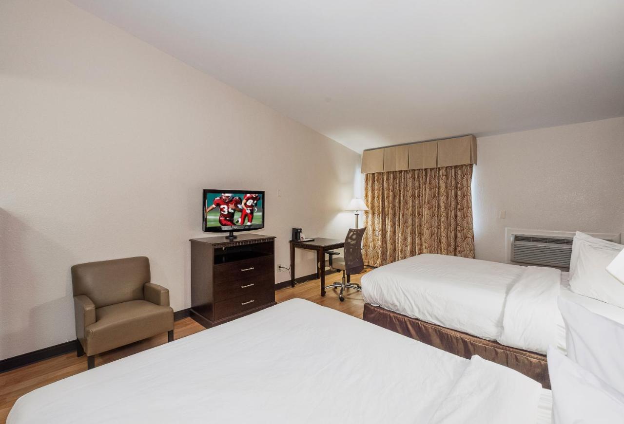 Superior Room with Two Queen Beds Disability Access Non-Smoking at Red Roof Inn & Suites Mt Holly - McGuire AFB