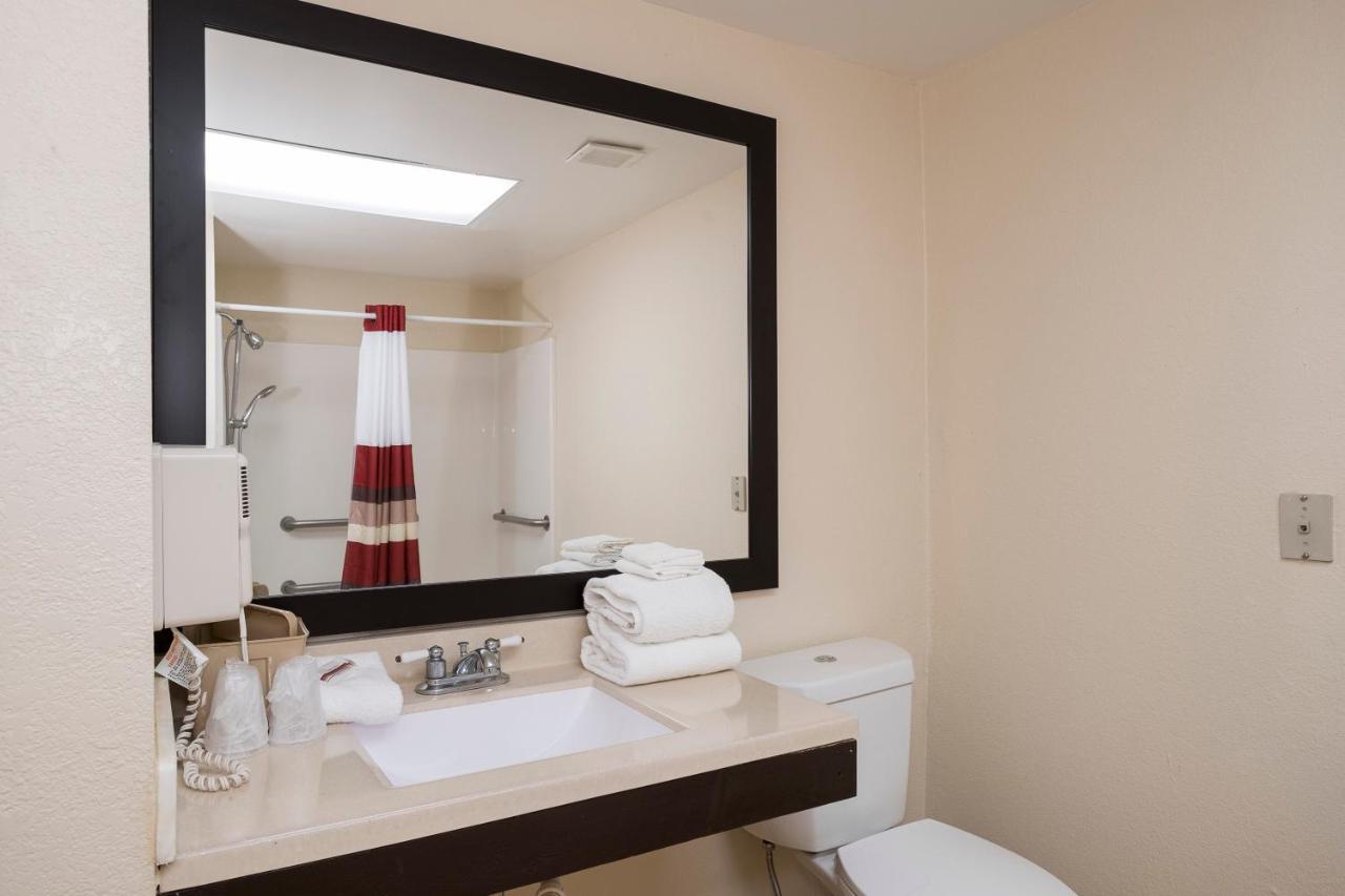 Superior King Room Disability Access Non-Smoking at Red Roof Inn PLUS+ & Suites Opelika