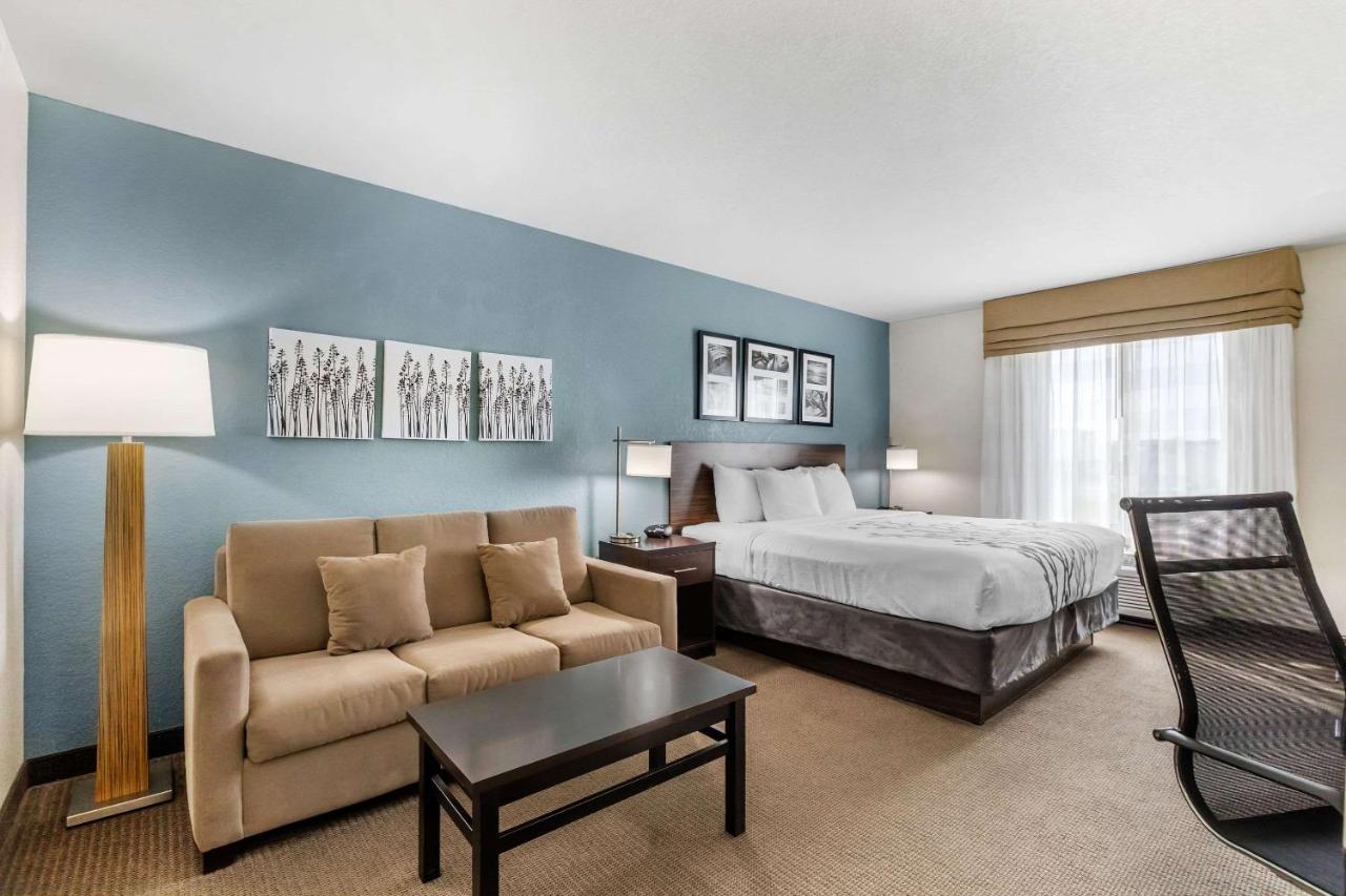 King Suite with Sofa Bed - Non-Smoking at Sleep Inn & Suites Ames near ISU Campus