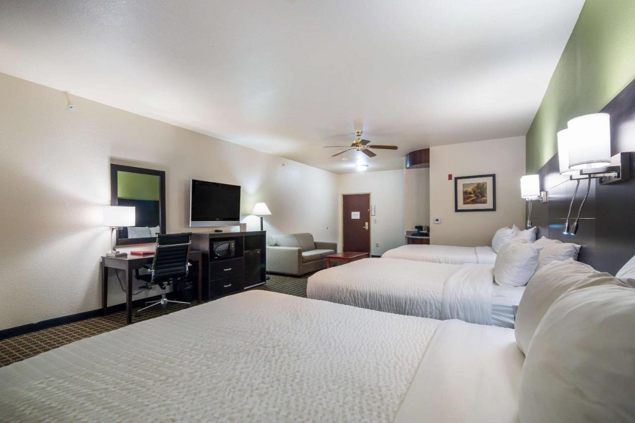 Queen Suite with Three Queen Beds and Sofa Bed - Non-Smoking at Clarion Inn & Suites Weatherford South