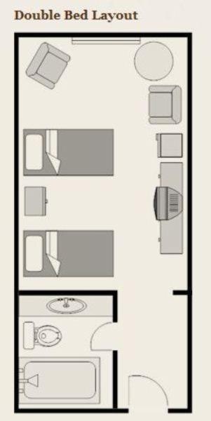 Standard Room with Two Queen Beds at BridgePointe Hotel & Marina