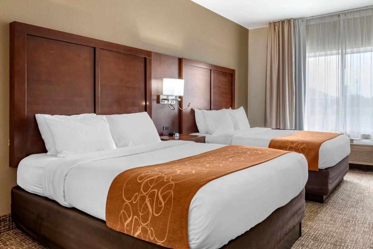 Queen Suite with Two Queen Beds - Non-Smoking at Comfort Suites Auburn near I-69
