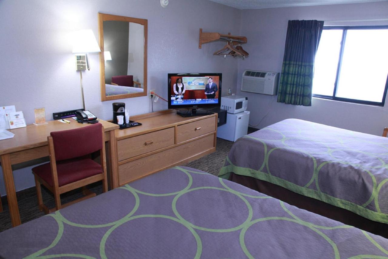 Queen Room with Two Queen Beds - Non-Smoking at Super 8 by Wyndham Jamestown
