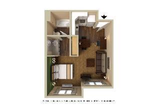 Room #51863613 at Extended Stay America Suites San Francisco San Carlos