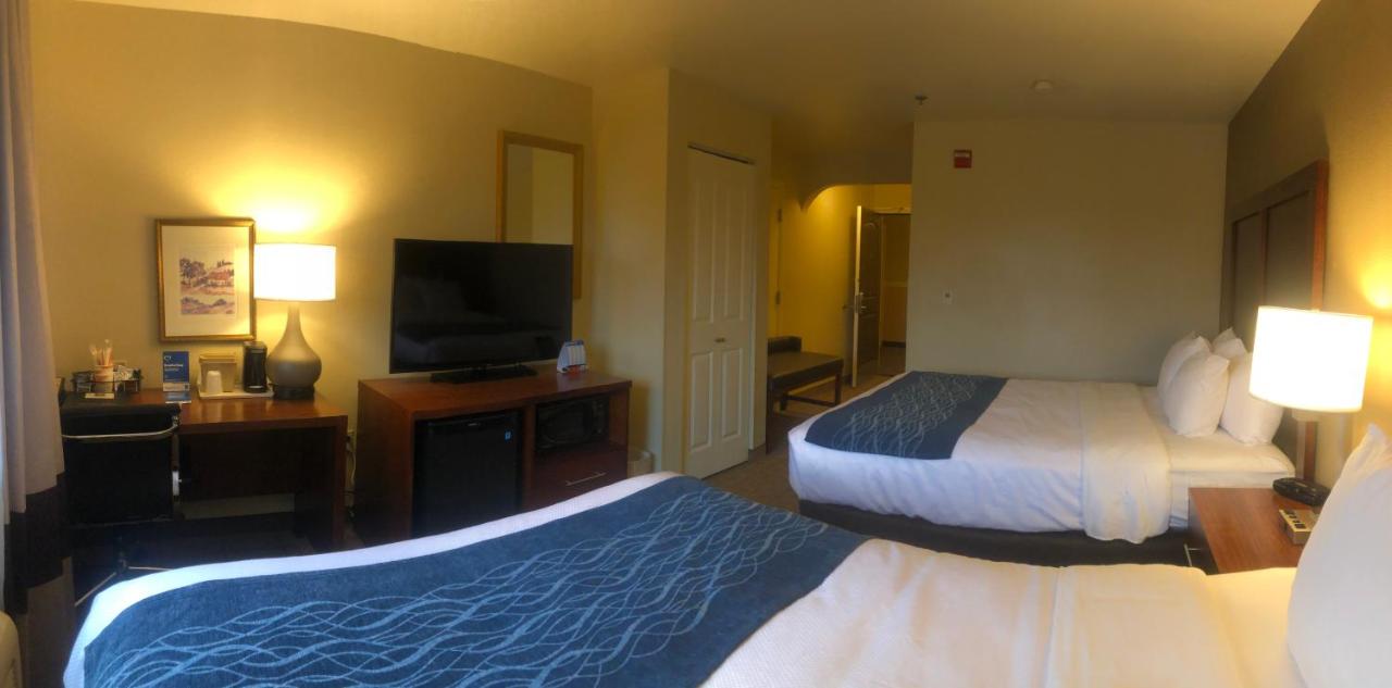 Queen Room with Two Queen Beds - Accessible/Non-Smoking at Comfort Inn & Suites Ukiah Mendocino County