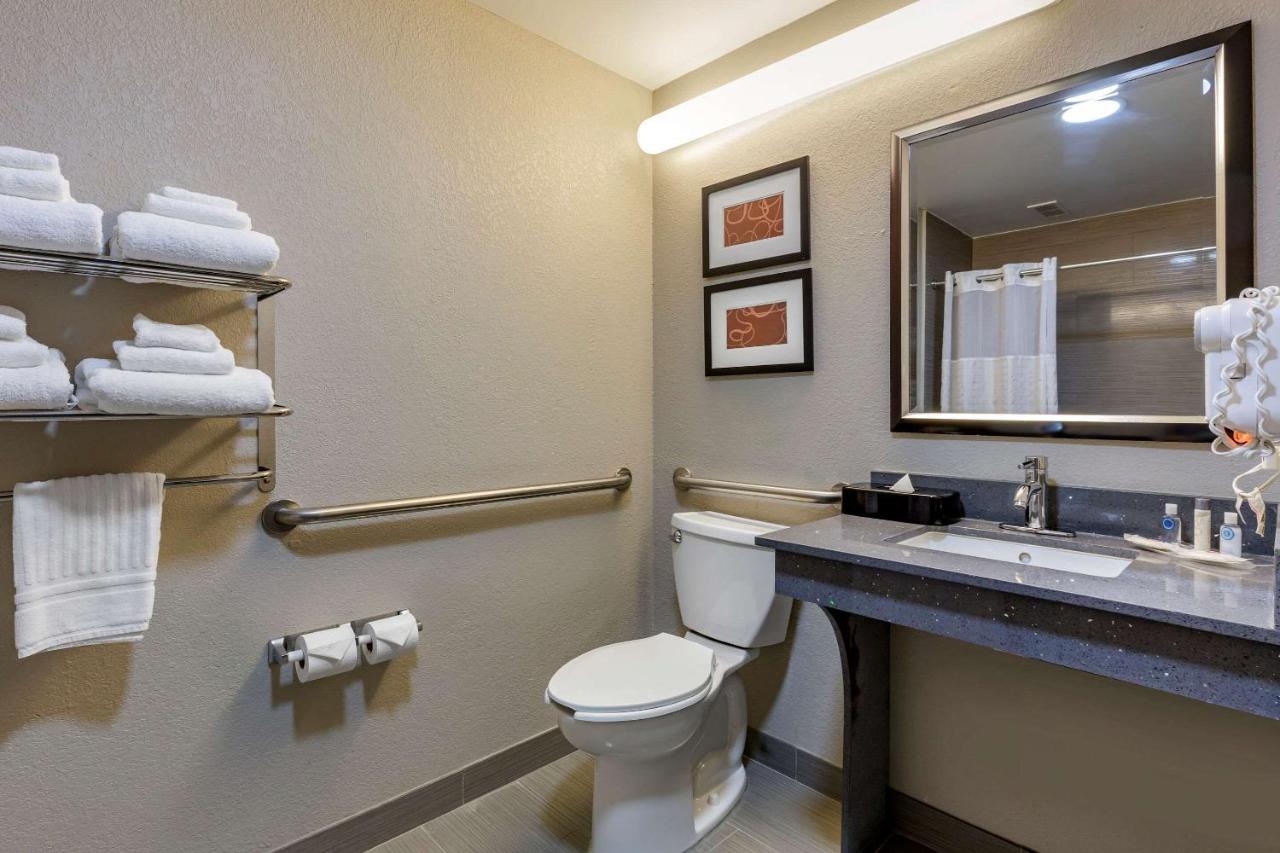 King Suite with Roll-In Shower - Accessible/Non-Smoking at Comfort Suites Pineville - Ballantyne Area