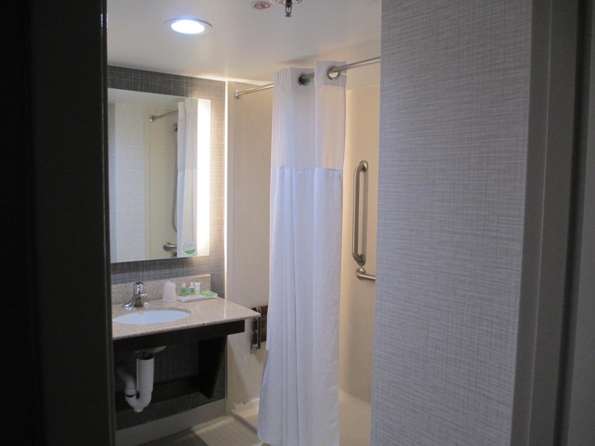 King Room - Disability Access Roll-In Shower at Holiday Inn Research Park by IHG