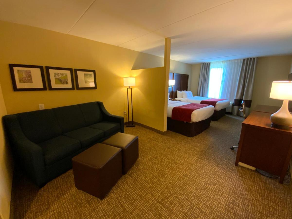 Double Suite with Two Double Beds - Non-Smoking at Comfort Suites Fredericksburg North