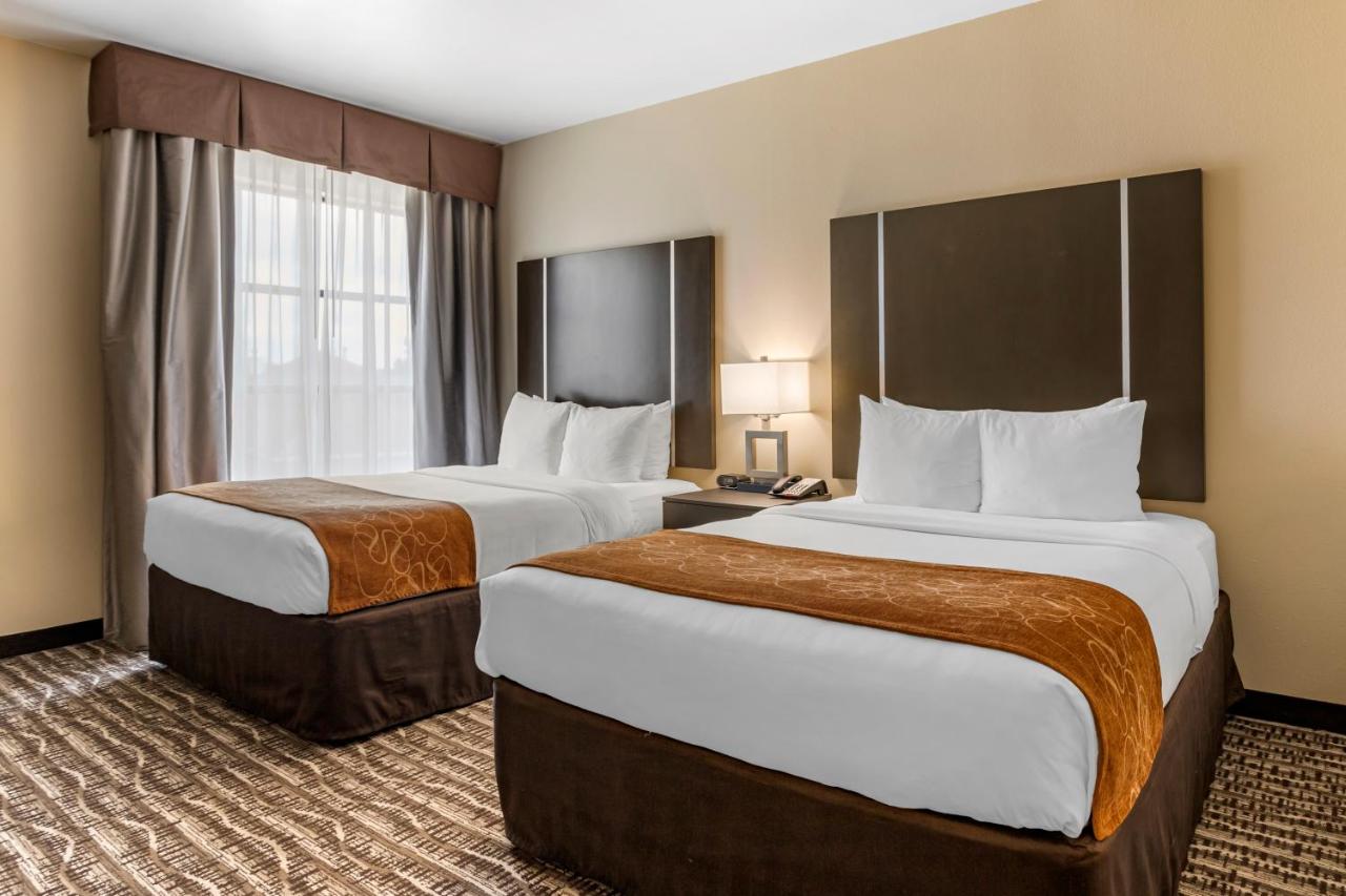 Queen Suite with Two Queen Beds Non-Smoking at Comfort Suites Near Sam Houston Race Park
