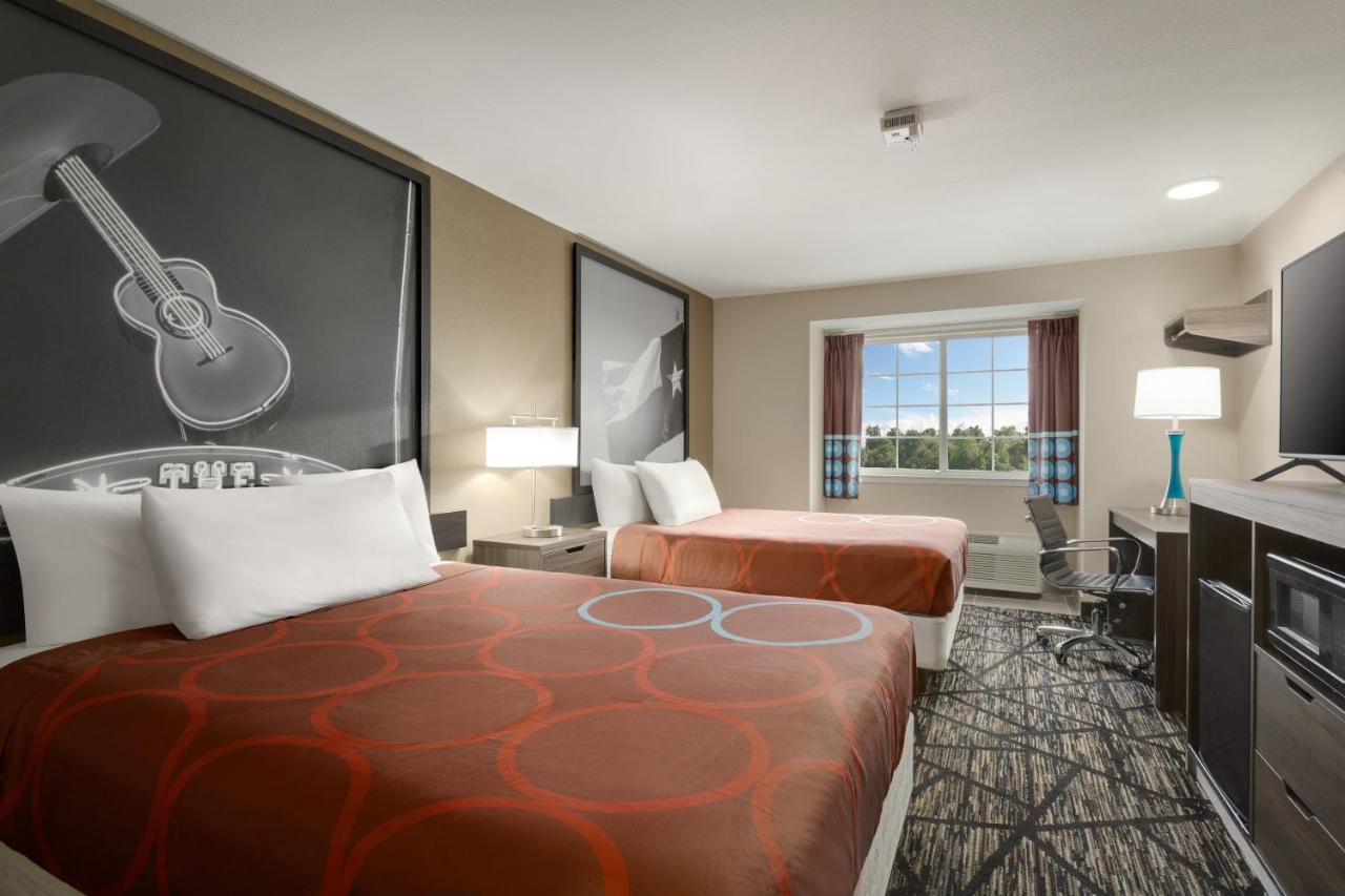 2 Queen Beds, Mobility/Hearing Impaired Accessible Room, Non-Smoking at Super 8 by Wyndham San Antonio Airport North