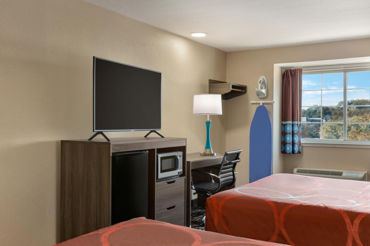 Queen Room with Two Queen Beds - Non-Smoking at Super 8 by Wyndham San Antonio Airport North