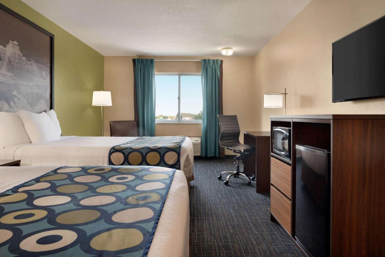 Queen Room with Two Queen Beds - Non-Smoking at Super 8 by Wyndham Sioux Falls