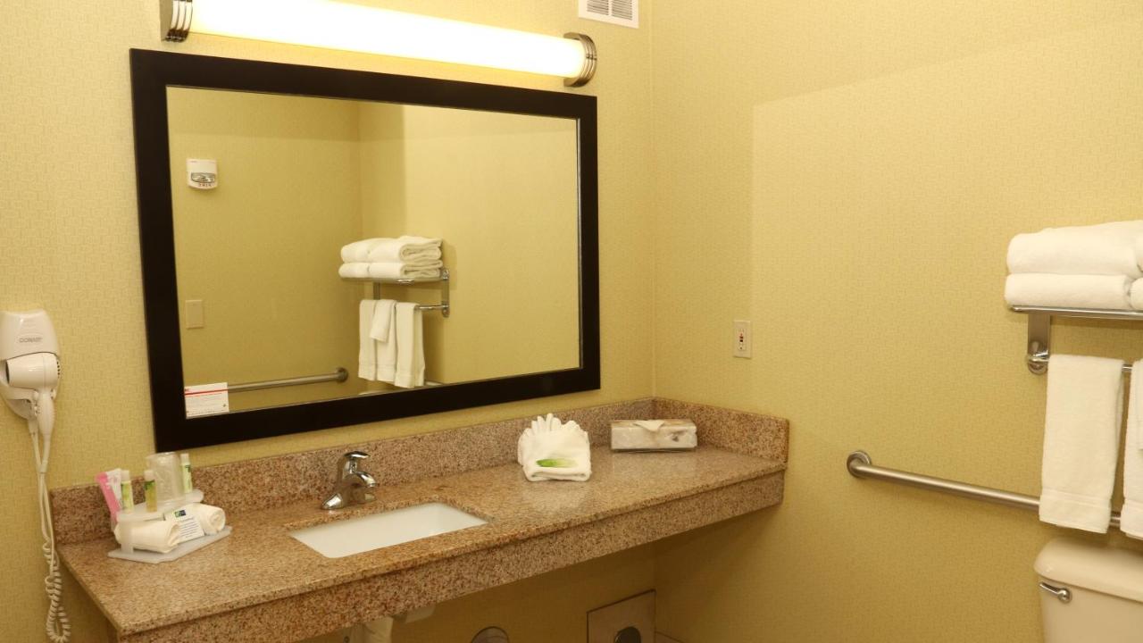 Queen Room - Mobility Access Roll in Shower/Non-Smoking at Holiday Inn Express Hotel & Suites Saginaw by IHG