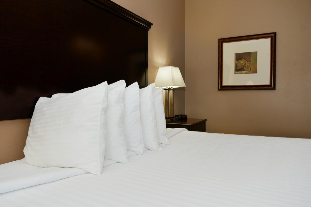 King Room with Roll-In Shower - Disability Access at Cobblestone Inn & Suites - Denison Majestic Hills
