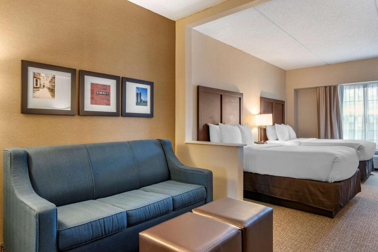 Double Suite with Two Double Beds - Non-Smoking at Comfort Suites Downtown Carlisle