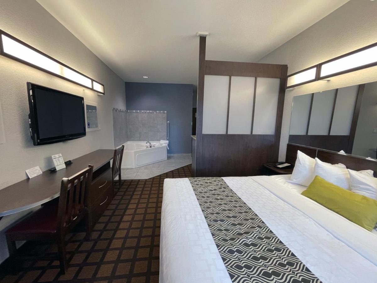 1 King Bed, Deluxe Studio Suite, Non-Smoking at Microtel Inn & Suites by Wyndham Michigan City