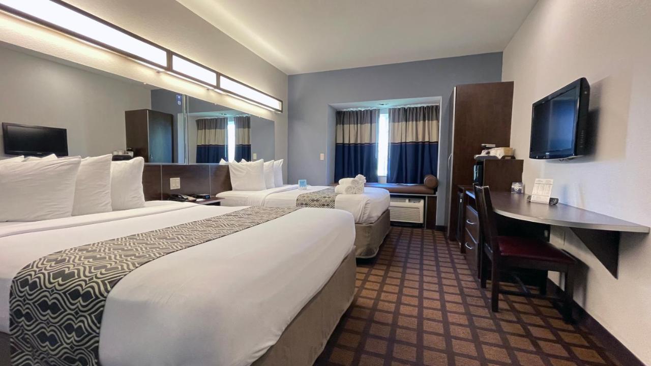 Queen Room with Two Queen Beds - Non-Smoking at Microtel Inn & Suites by Wyndham Michigan City