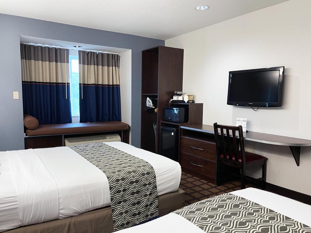 Queen Room with Two Queen Beds - Disability Access/Non-Smoking at Microtel Inn & Suites by Wyndham Michigan City