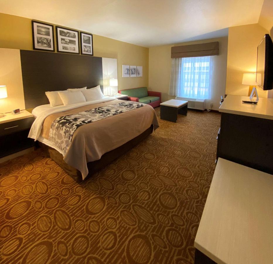 King Suite with Heart Shaped Whirlpool Non-Smoking at Sleep Inn & Suites Springdale West