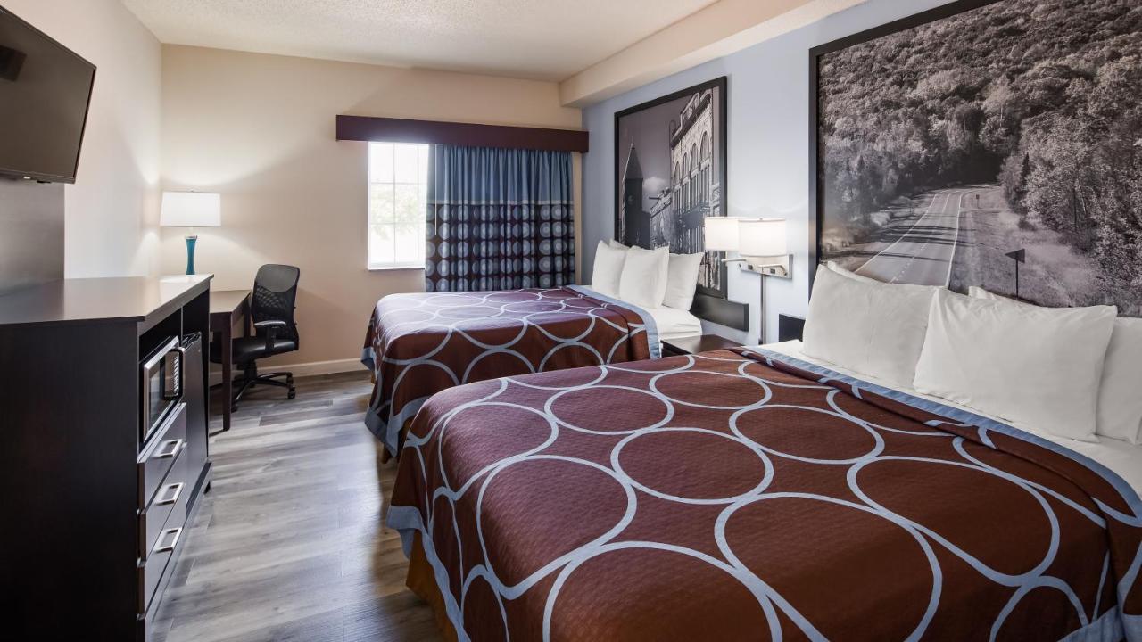 Queen Room with Two Queen Beds - Non-Smoking at Super 8 by Wyndham Neillsville WI