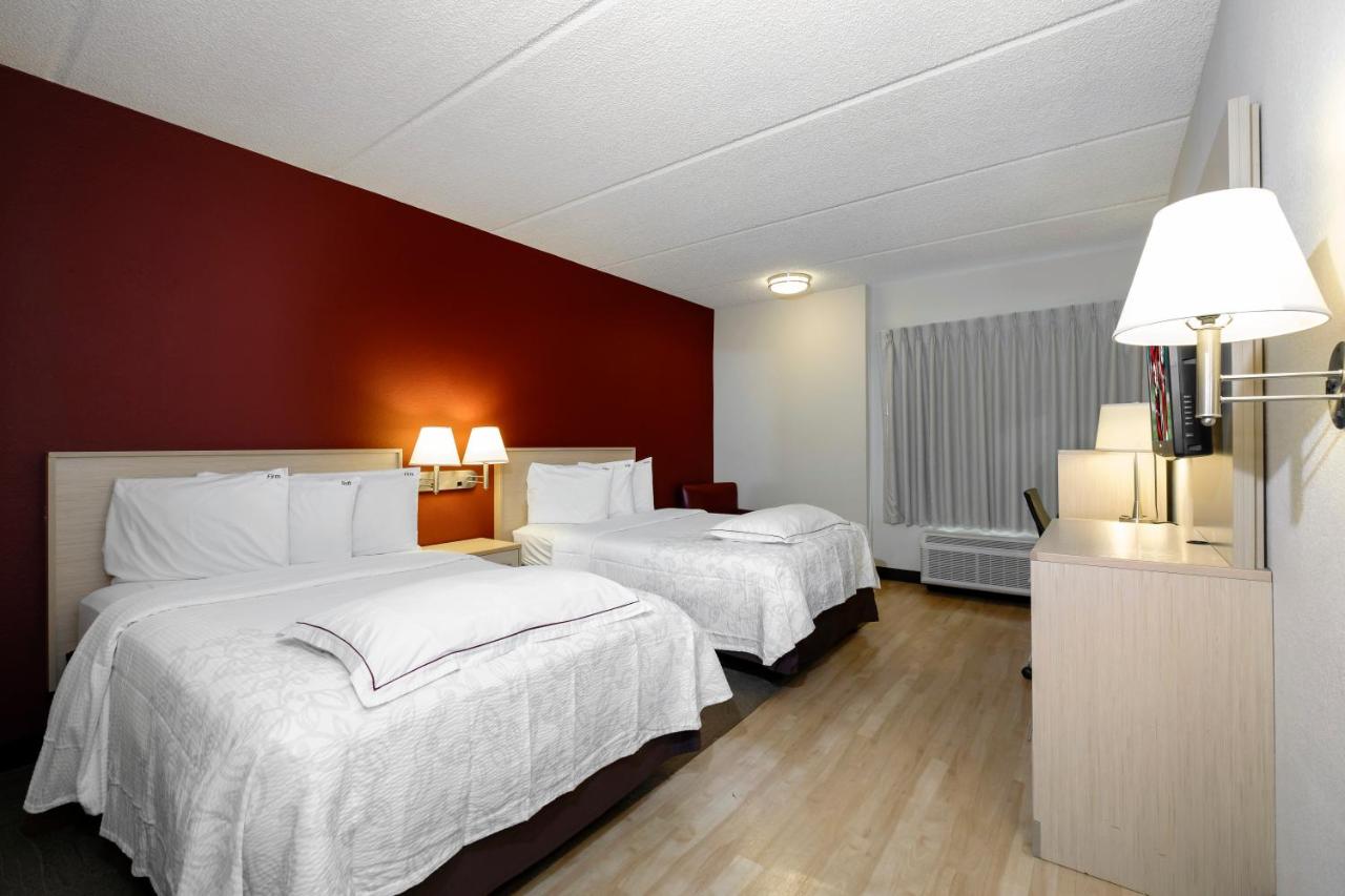 Premium Room with Two Double Beds Smoke Free (Upgraded Bedding and Snack Box) at Red Roof Inn PLUS+ Gainesville