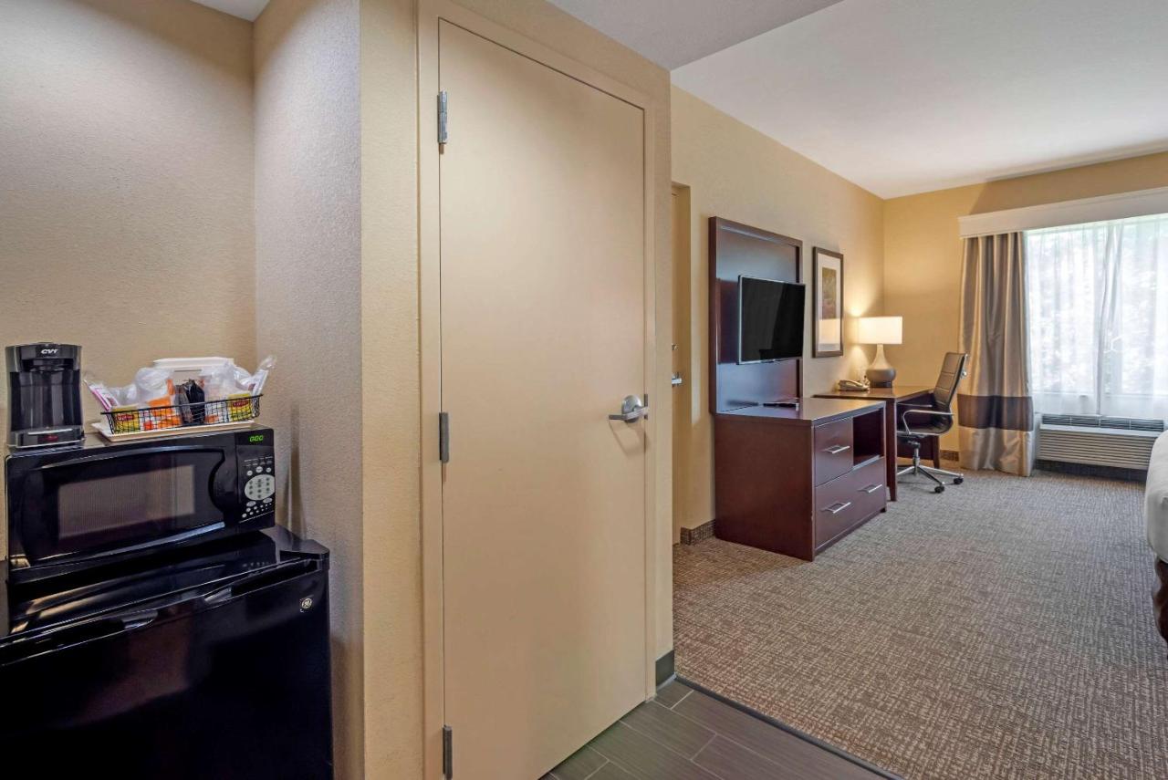 King Room with Roll-In Shower - Accessible/Non-Smoking at Comfort Suites Fredericksburg North
