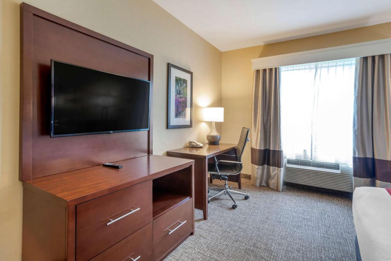 King Room with Roll-In Shower - Accessible/Non-Smoking at Comfort Suites Fredericksburg North