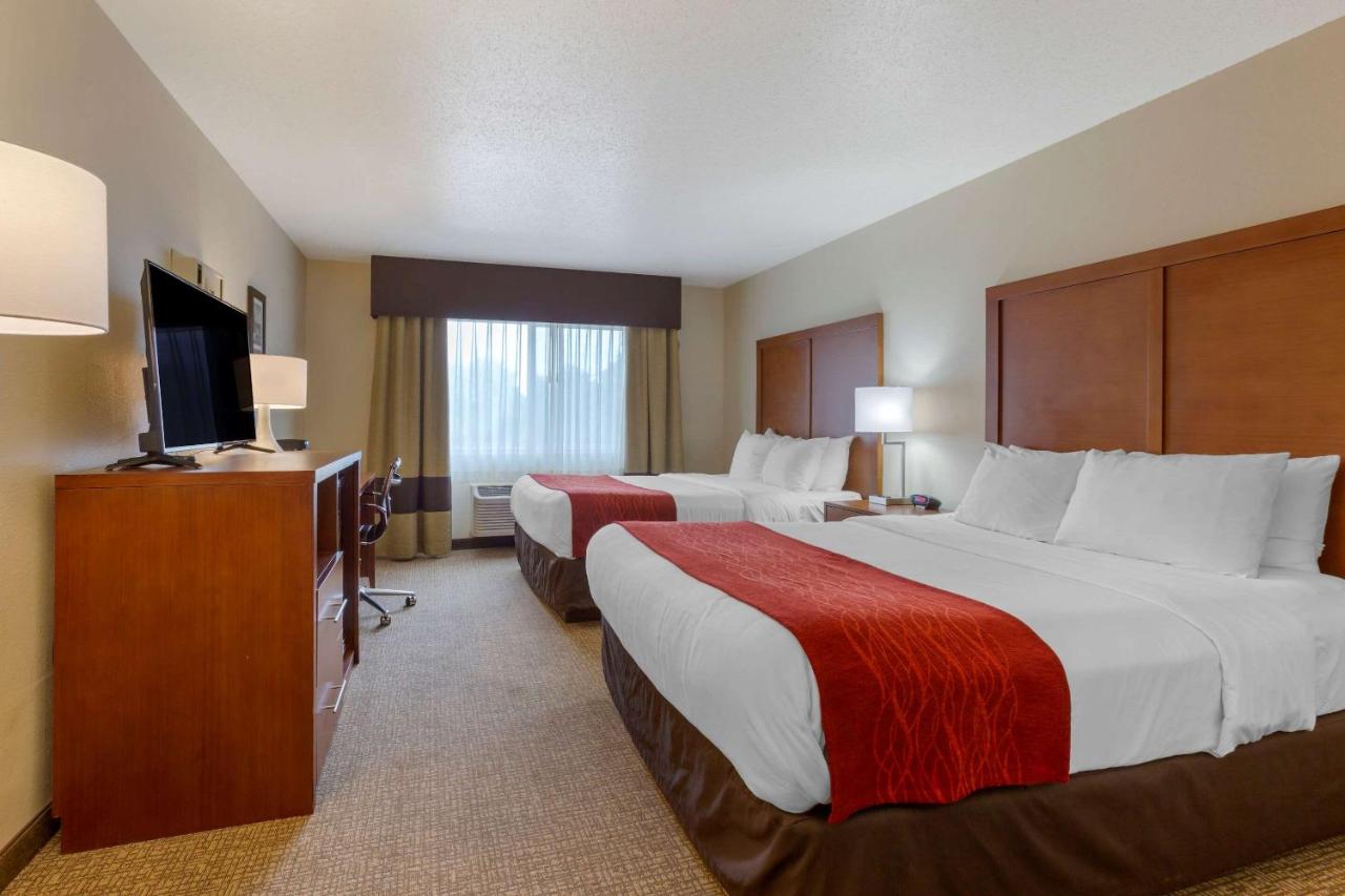 Queen Room with Two Queen Beds - Non-Smoking at Comfort Inn South