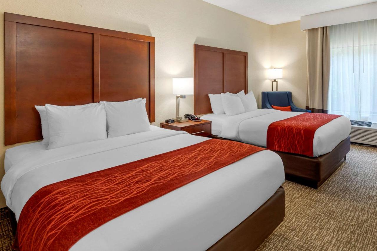 Queen Room with Two Queen Beds - Non-Smoking at Comfort Inn & Suites Canton Riverstone Area