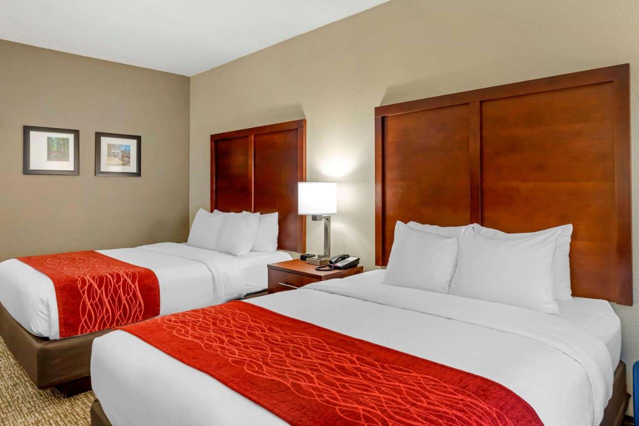 Queen Room with Two Queen Beds - Non-Smoking at Comfort Inn & Suites Canton Riverstone Area