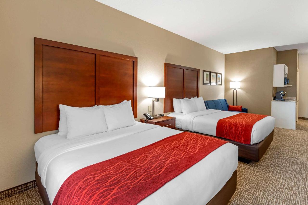 Queen Suite with Two Queen Beds - Non-Smoking at Comfort Inn & Suites Canton Riverstone Area